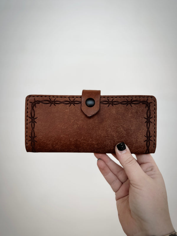 Bandita Wallet: Barbed Wire