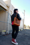 The Work Tote: Leopard Print