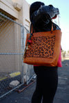 The Work Tote: Leopard Print