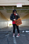 The Work Tote: Leopard Print