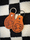 Simple Keychain: Panther and Chains