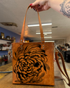 Manic Monday Tote: Peony Skull 💀