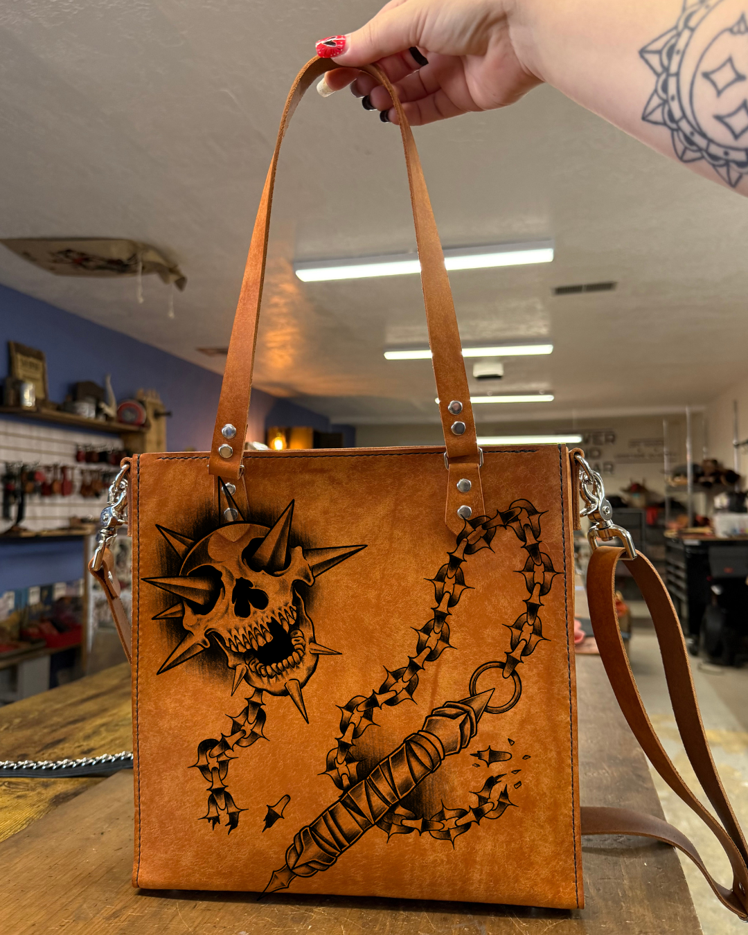 Manic Monday Tote: Flail ⛓️💥