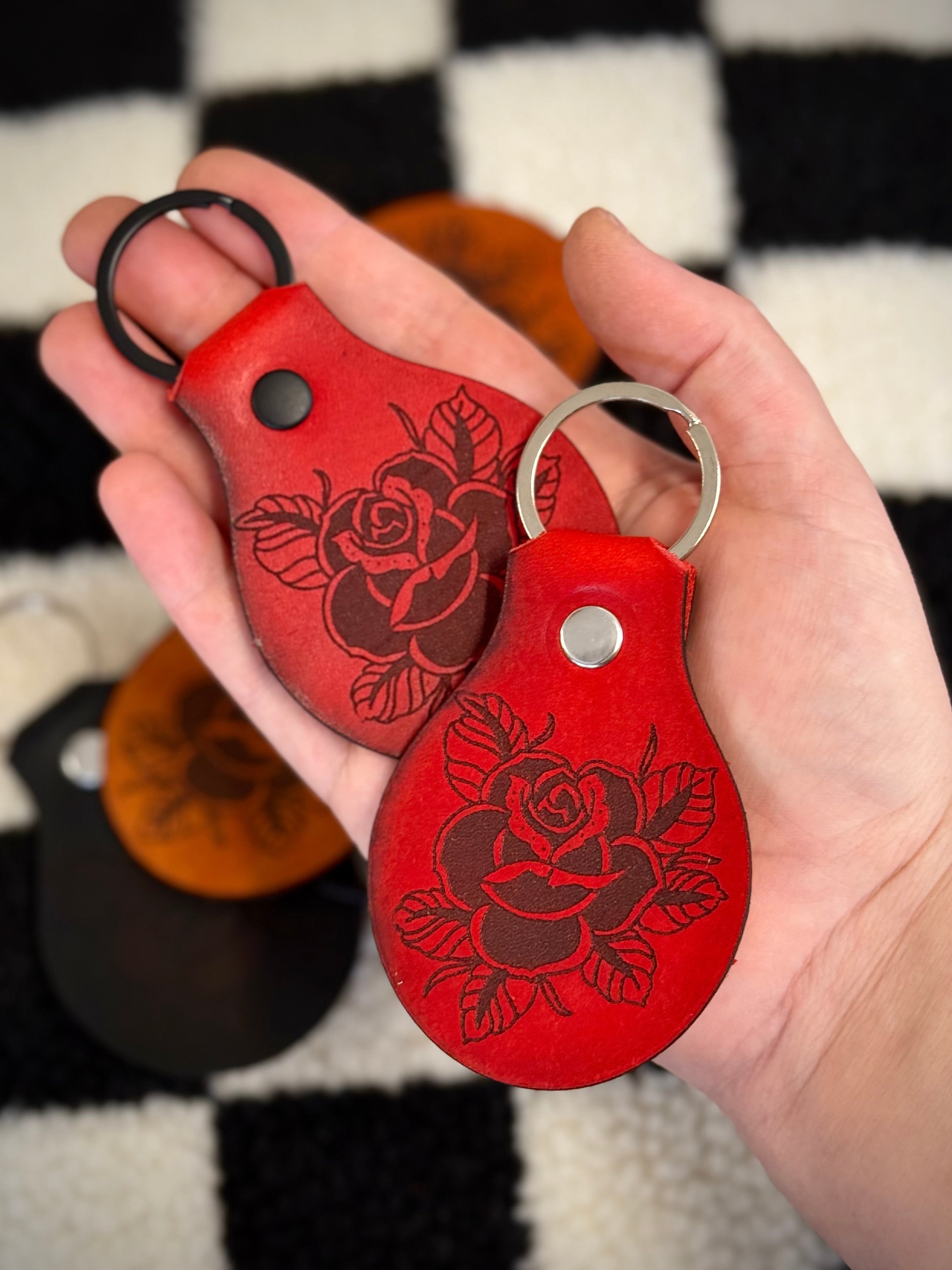 Simple Keychain: Rose