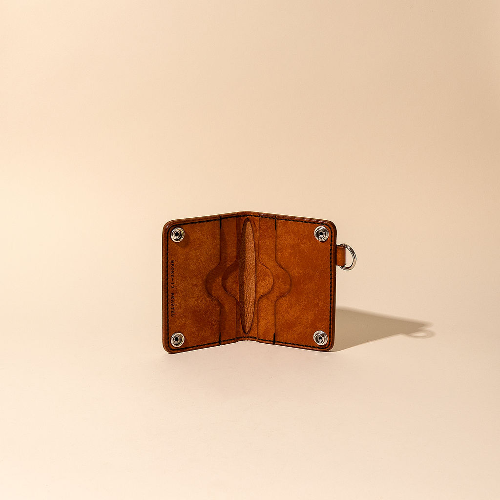 Saloon Wallet: Checker Print