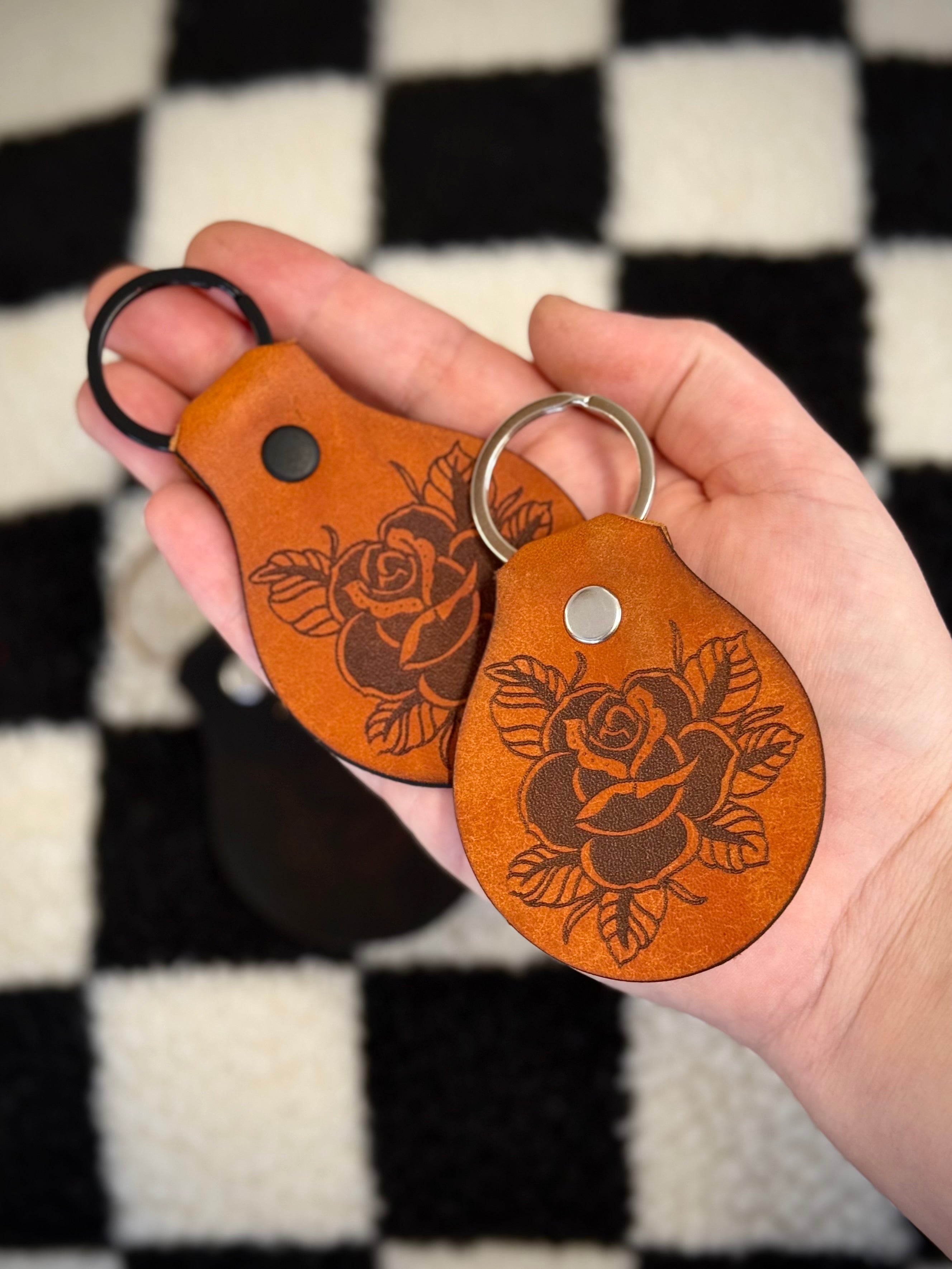 Simple Keychain: Rose