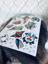 Sticker Sheet: Classics Flash