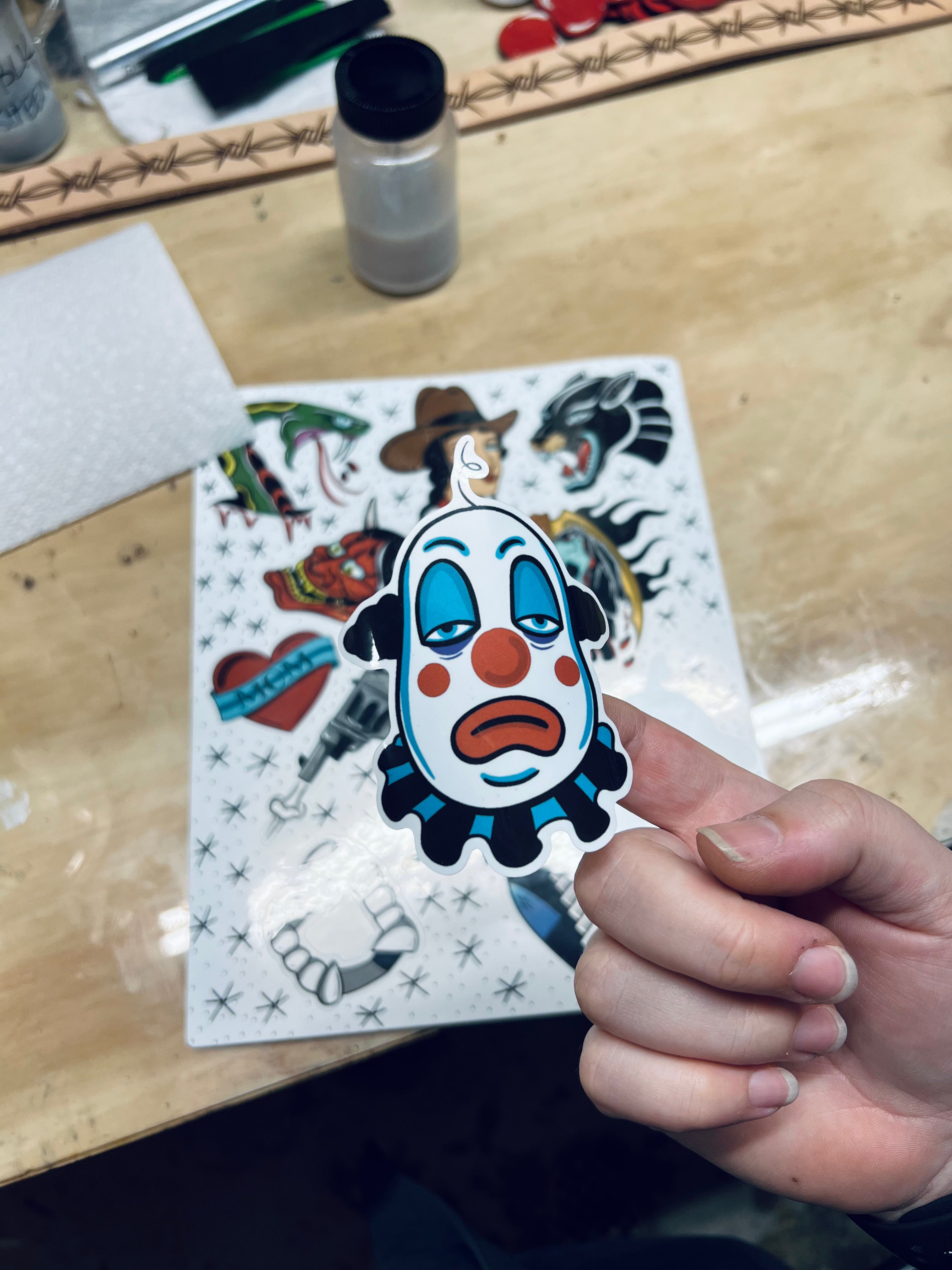 Sticker Sheet: Classics Flash