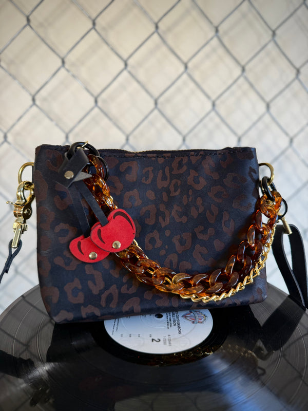The Gimme Zip Bag: Leopard