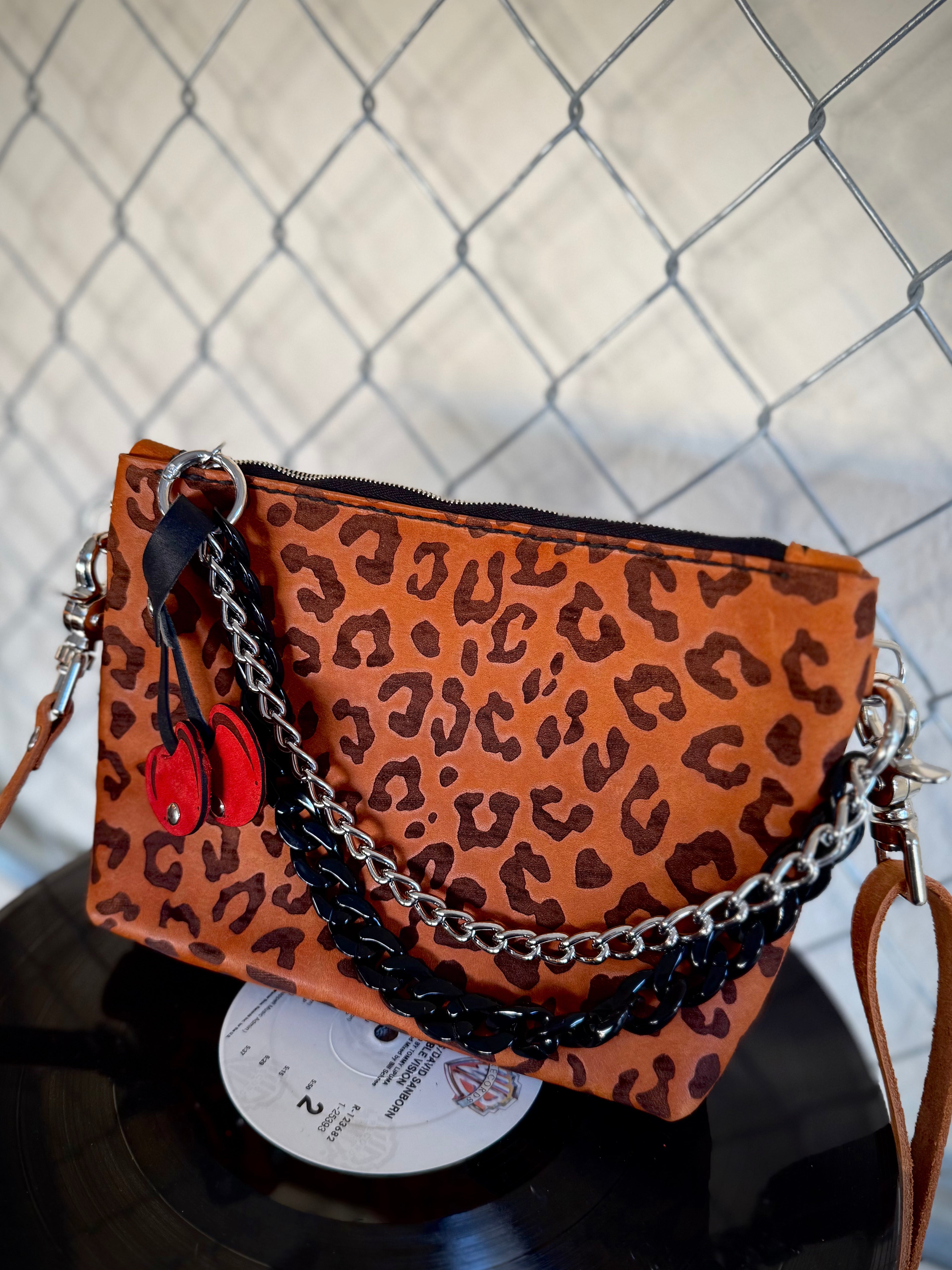 The Gimme Zip Bag: Leopard