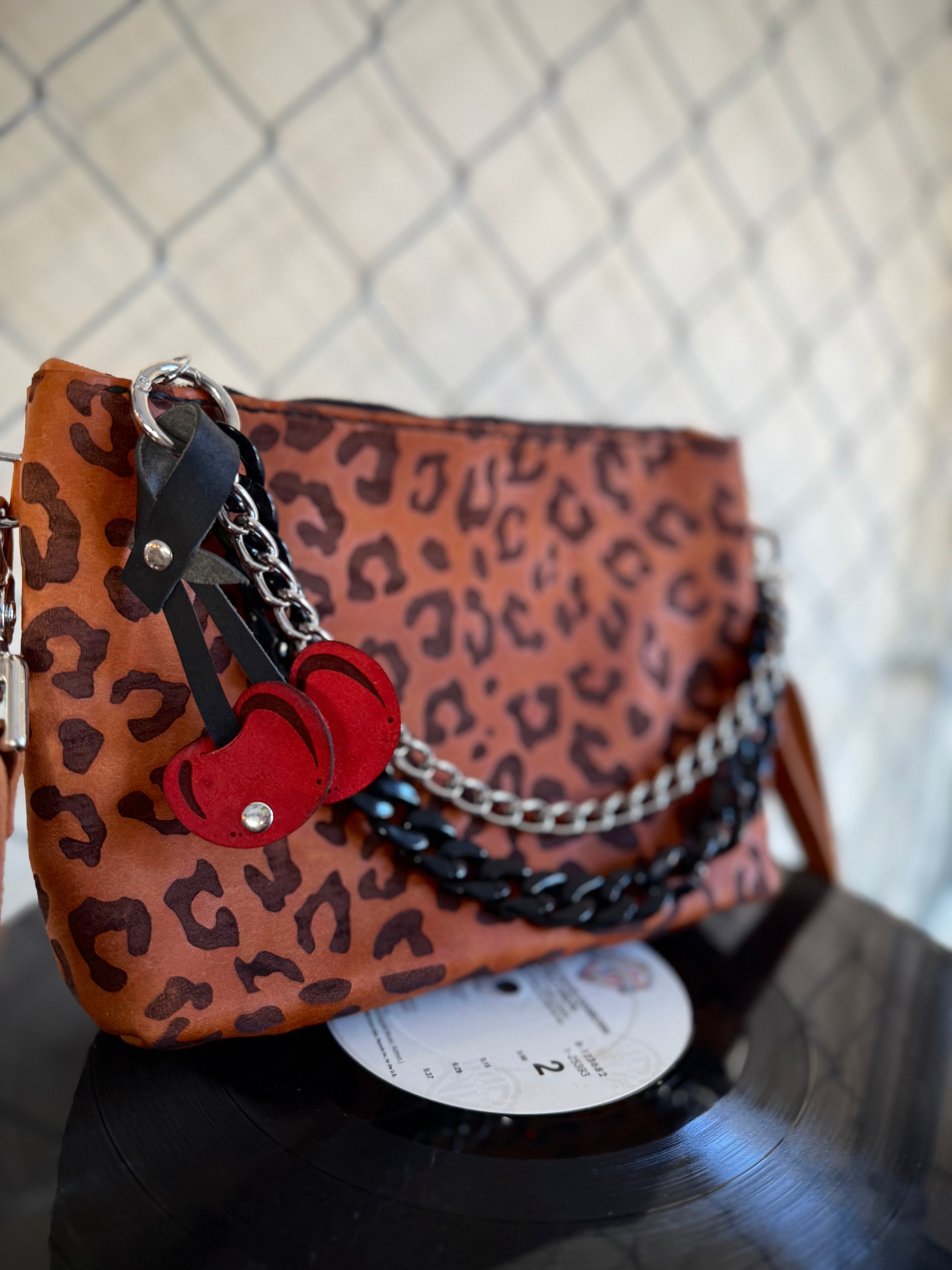 The Gimme Zip Bag: Leopard