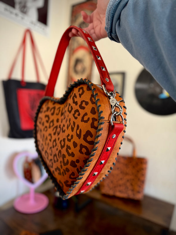The Wild At Heart Bag: Leopard Print