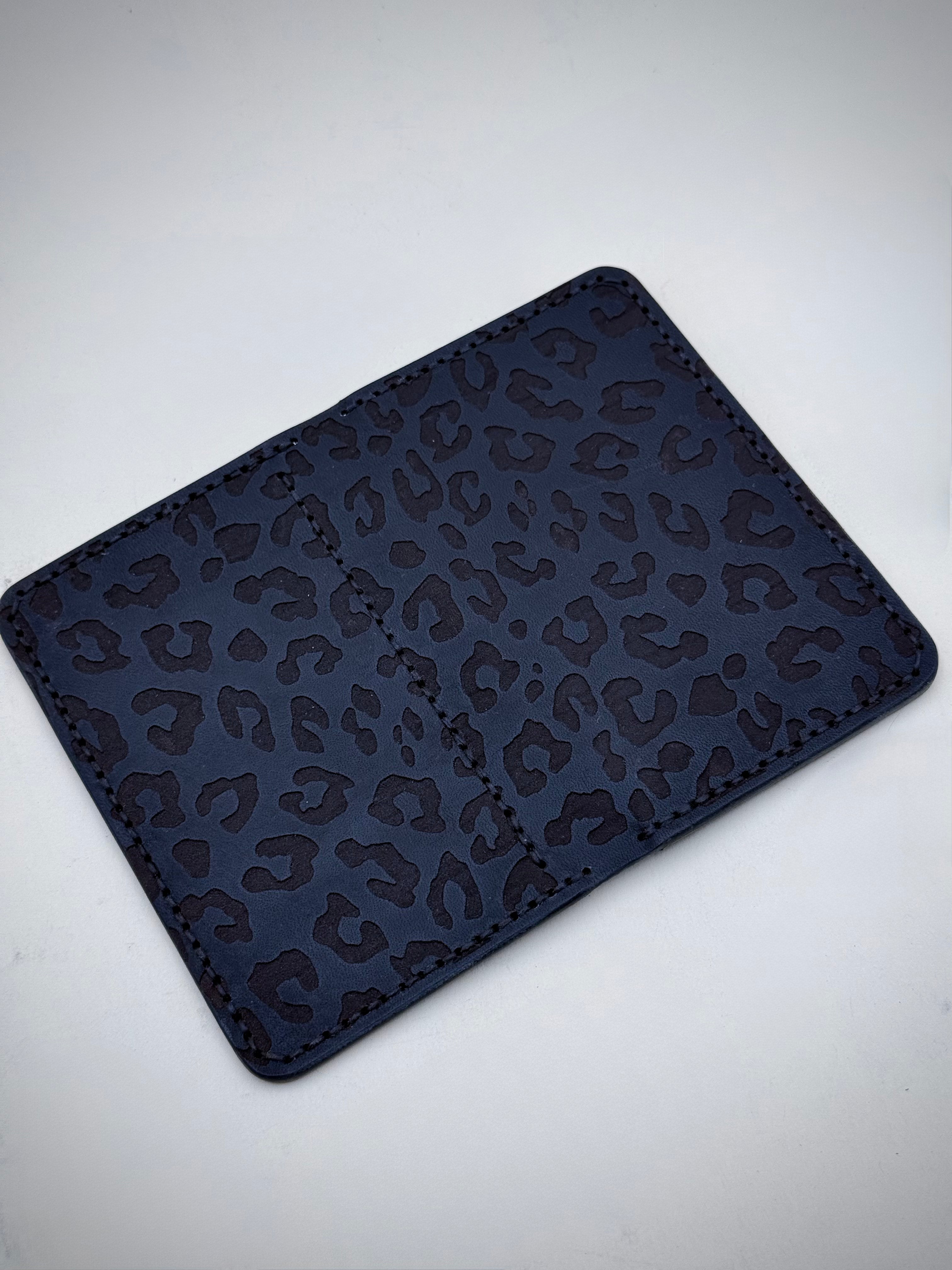Dodge City Wallet: Leopard Print