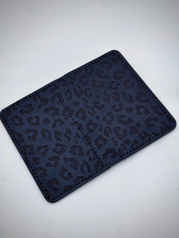 Dodge City Wallet: Leopard Print