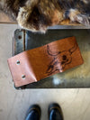 Trifold Wallet: Cowskull