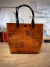 Classic Mini Tote: Hearts Jaguar