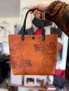 Classic Mini Tote: Hearts Jaguar