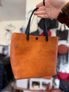 Classic Mini Tote: Hearts Jaguar