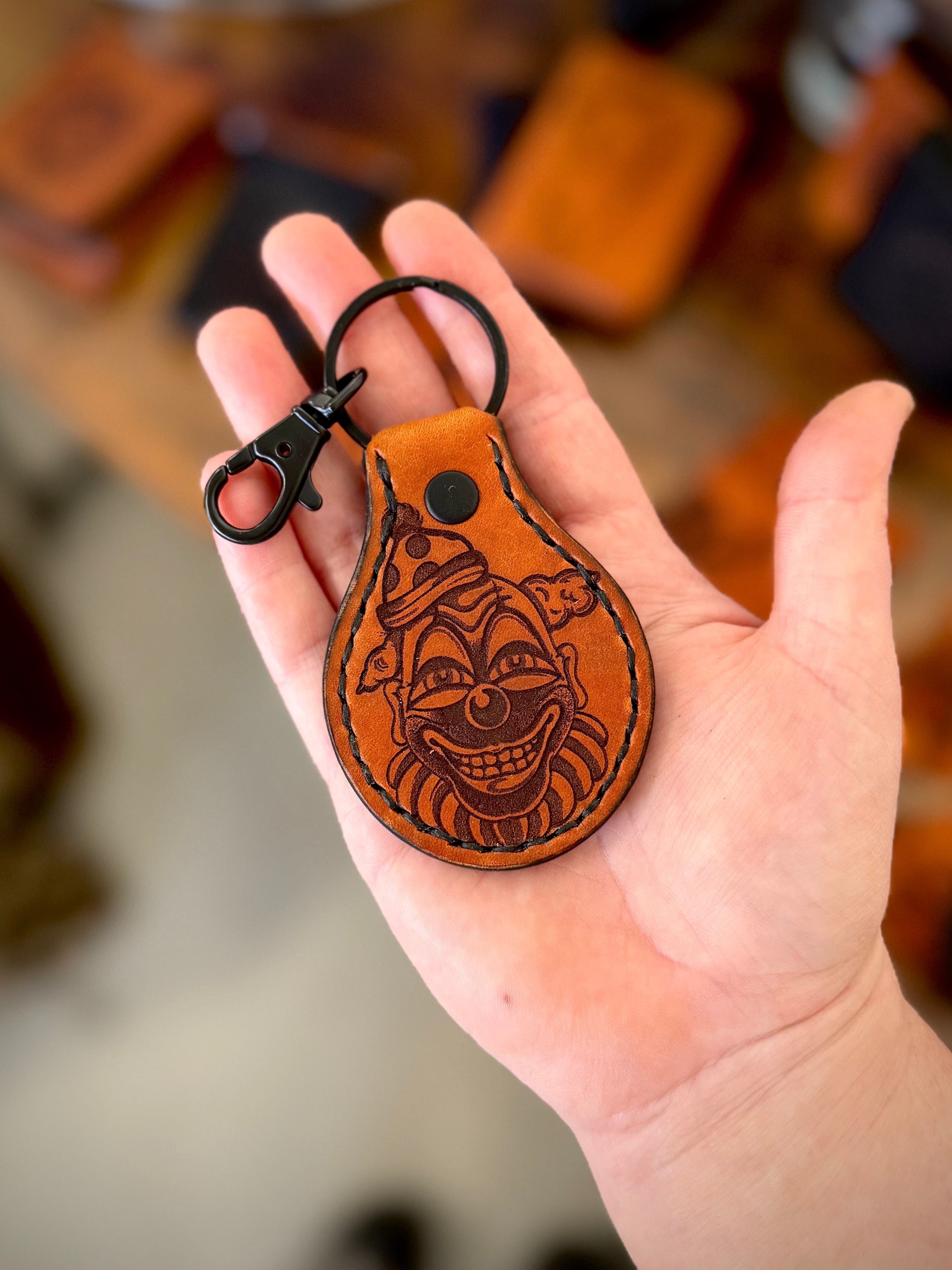 Slow Ride Key Fob: Clown
