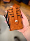 On The Run Keychain Wallet: Rose Collar