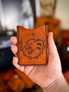 Durango Card Wallet: Panther and Chains