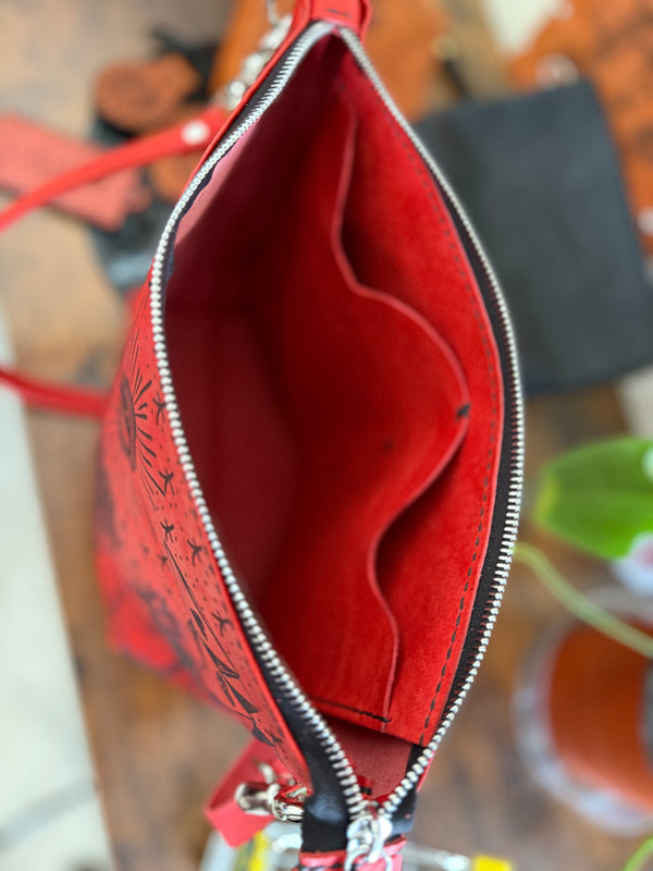 The Lola Zip Crossbody: Spooky Flash Sheet