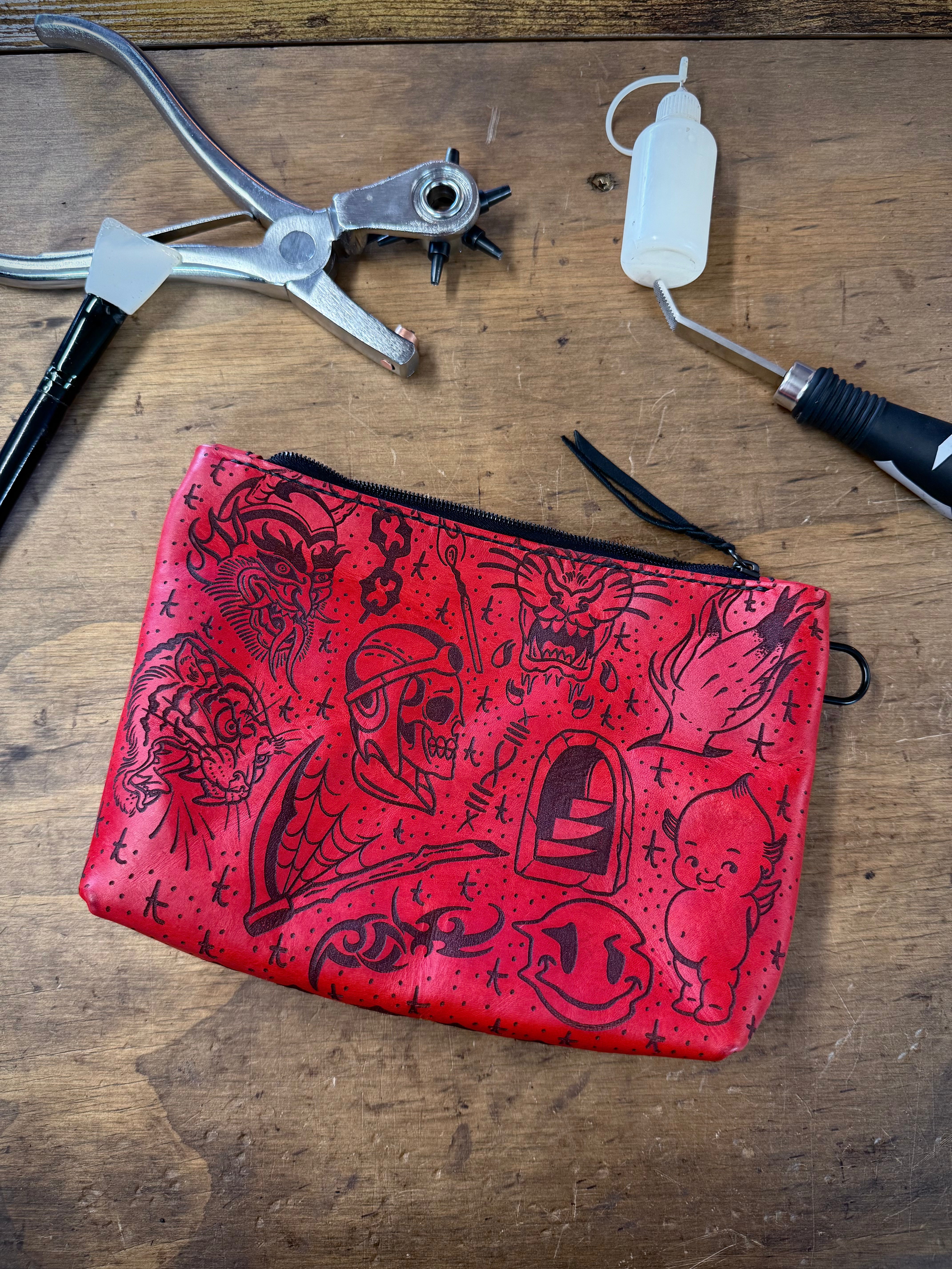 The Gimme Zip Pouch: Live Fast Flash