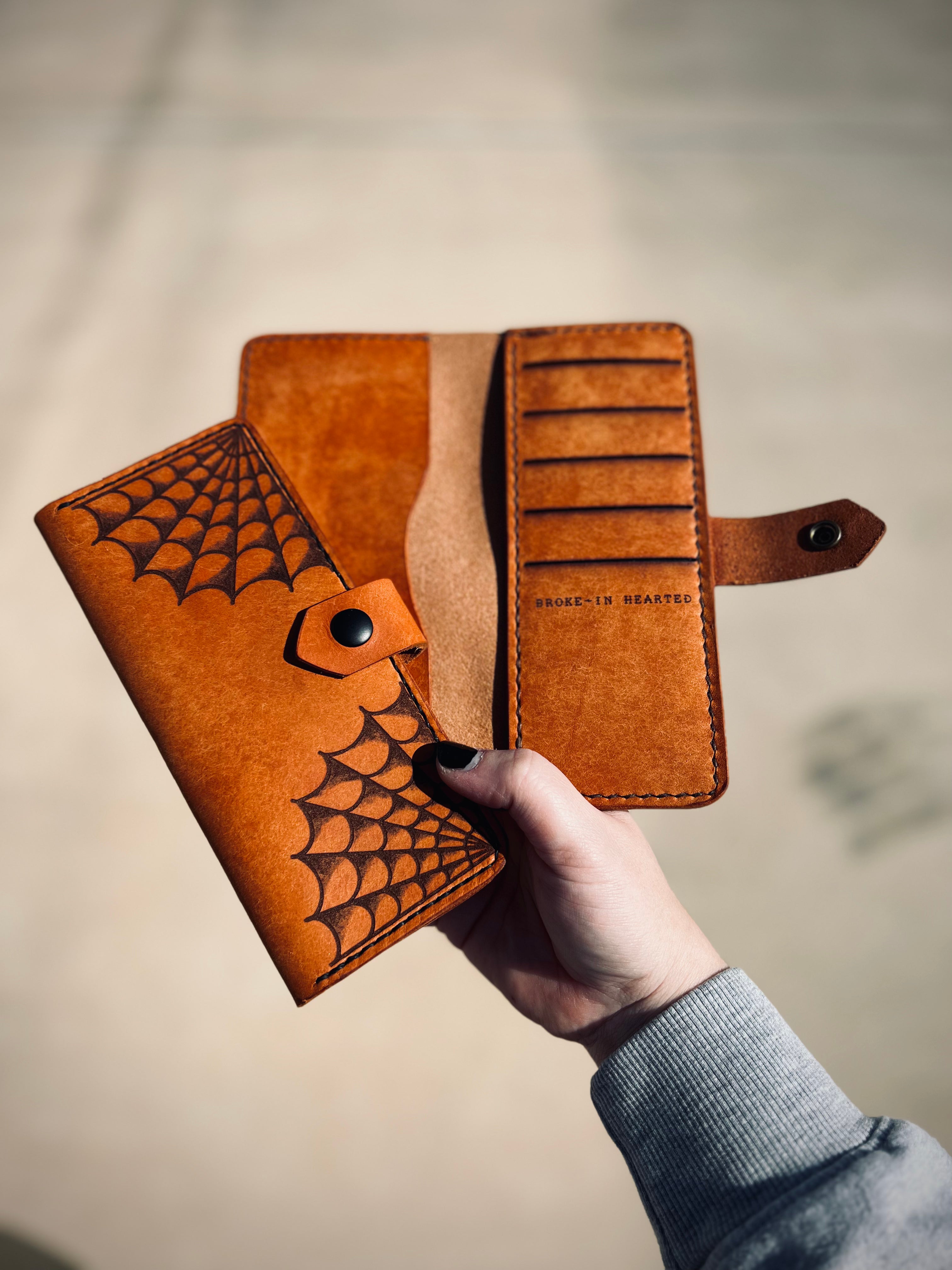 Bandita Wallet: Spiderwebs