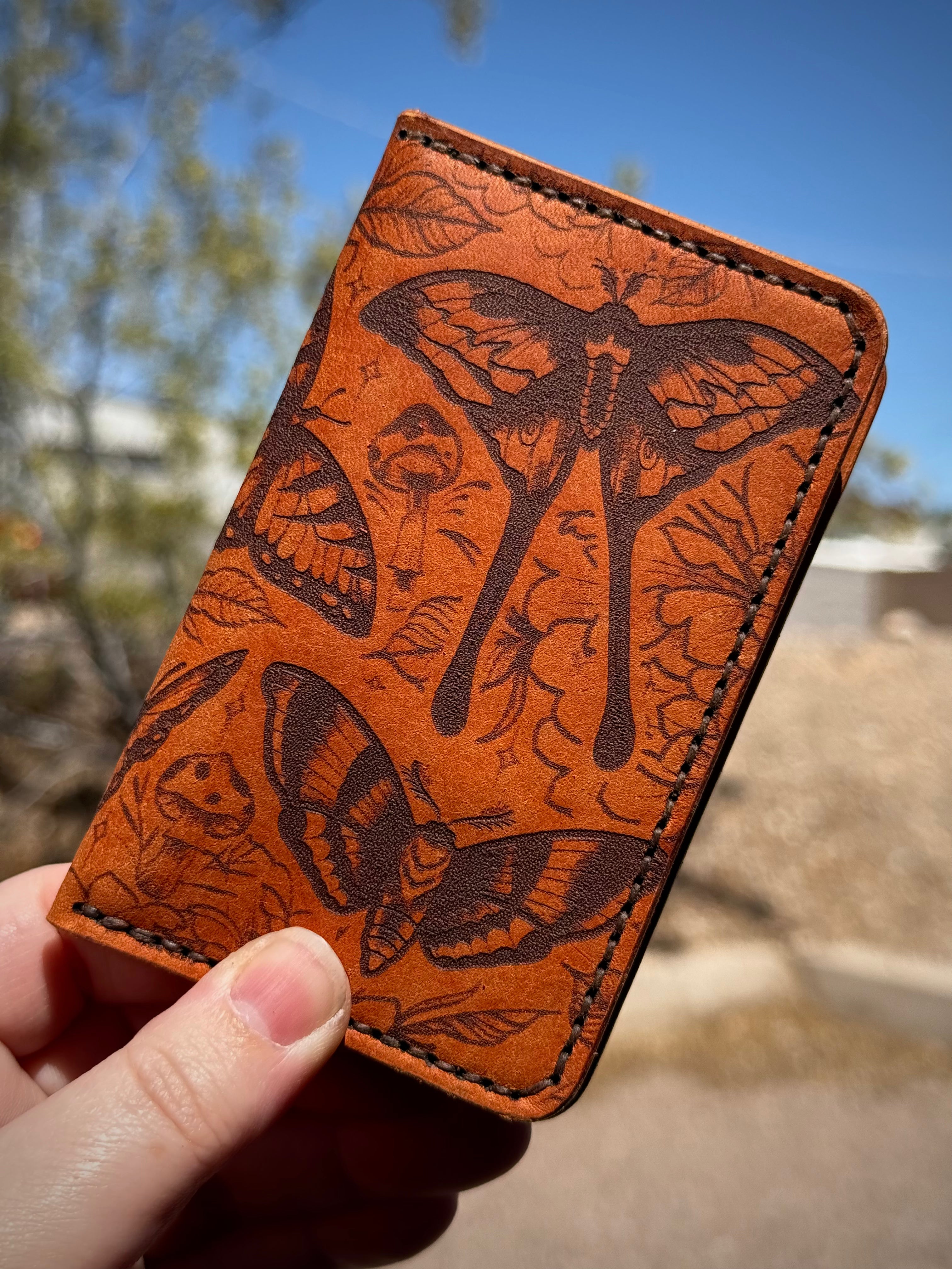 Dodge City Wallet: Moth Flash 🦋