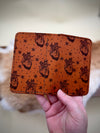 Dodge City Wallet: Hearts Print (ready to ship)