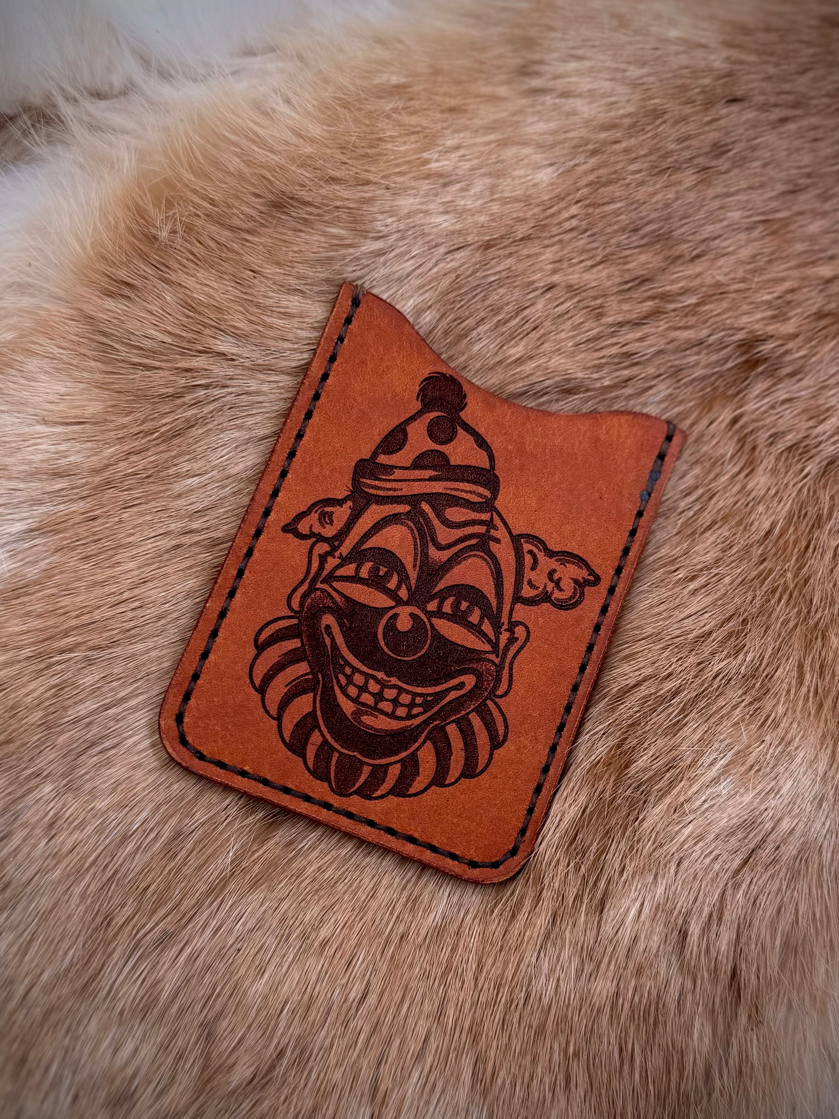 Durango Card Wallet: Clown 2 (ready to ship)