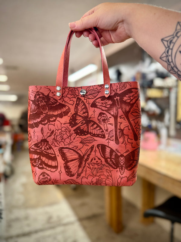 Classic Mini Tote: Moth Flash 🦋