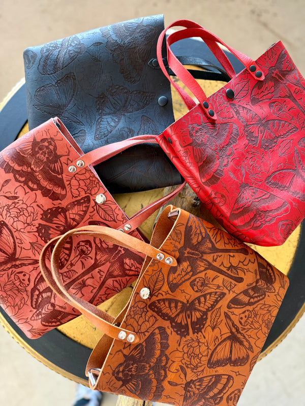 Classic Mini Tote: Moth Flash 🦋