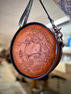 The Rebel Circle Bag: Pomegranate Bees