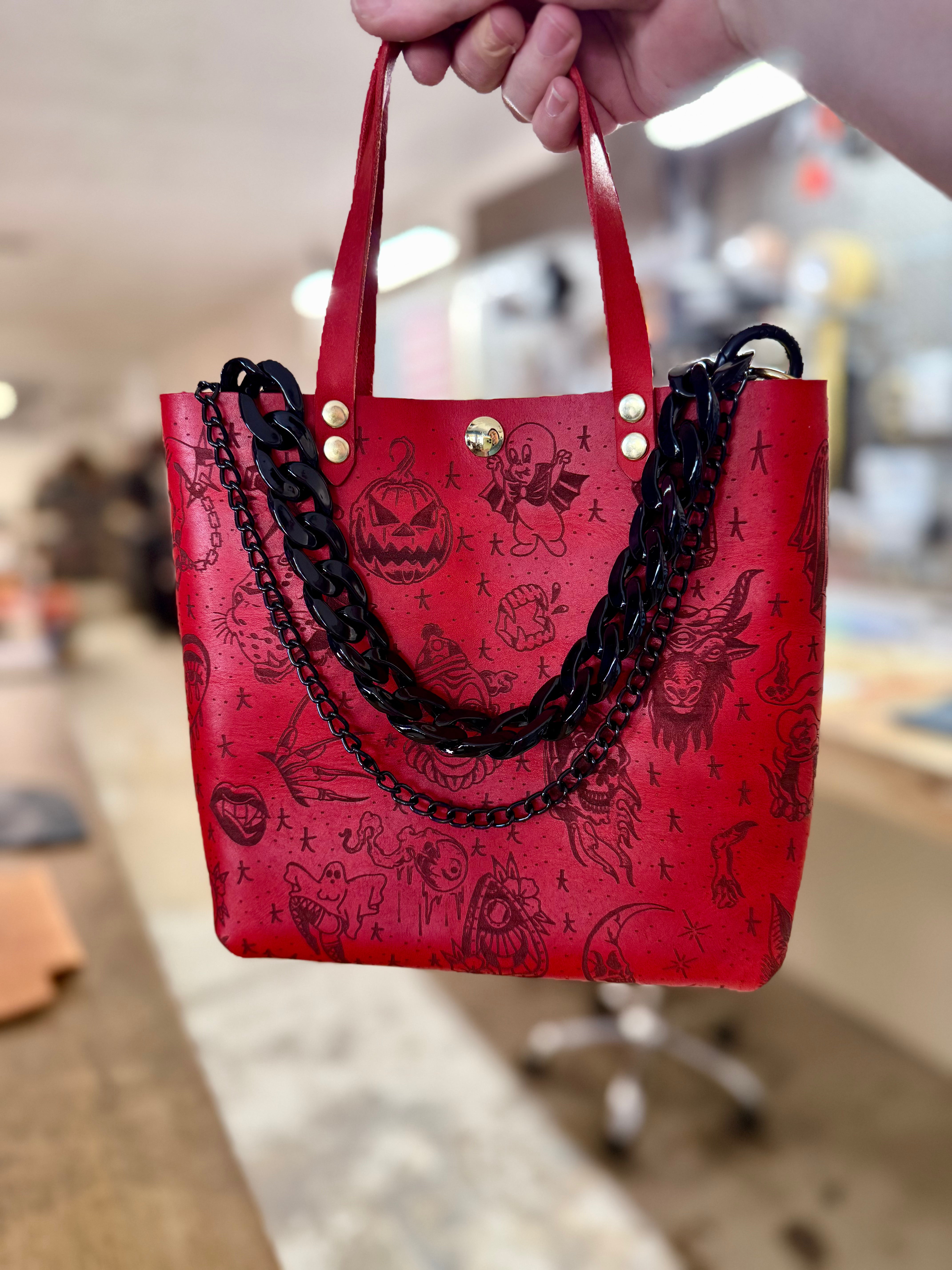Classic Mini Tote: Spooky Flash Sheet 👻