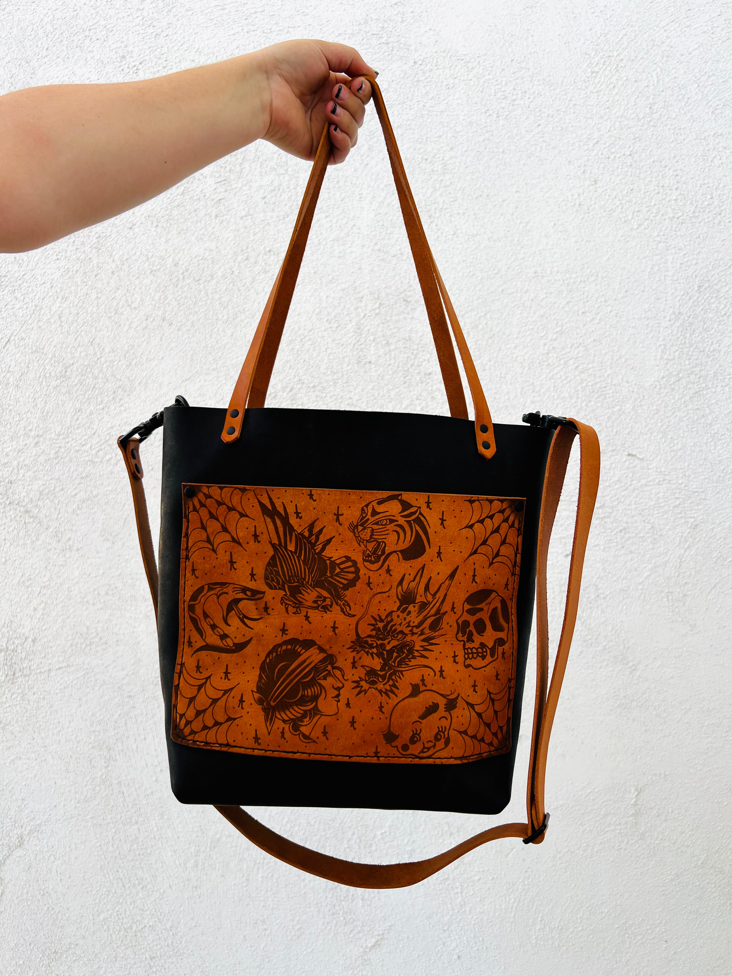 The Work Tote: Heads/Tails Flash Sheet