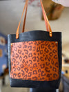 The Work Tote: Leopard Print