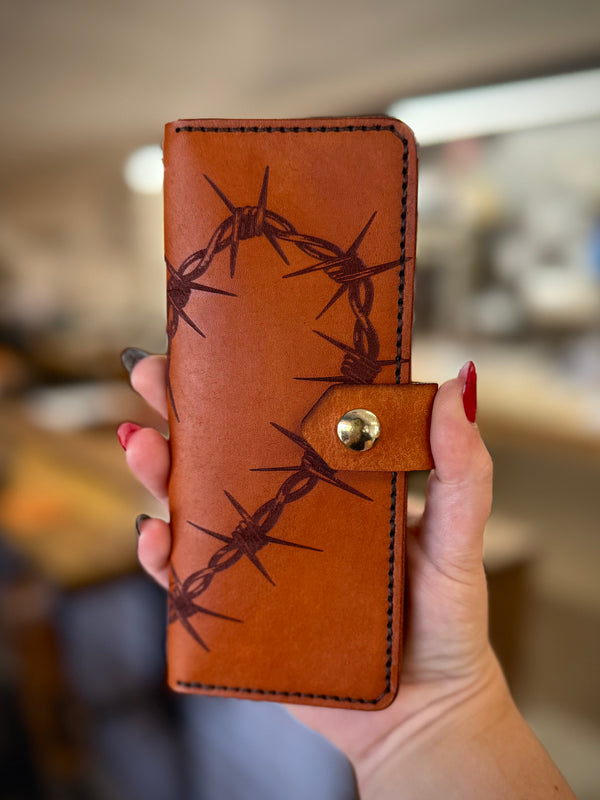 Bandita Wallet: Barbed Wire Heart