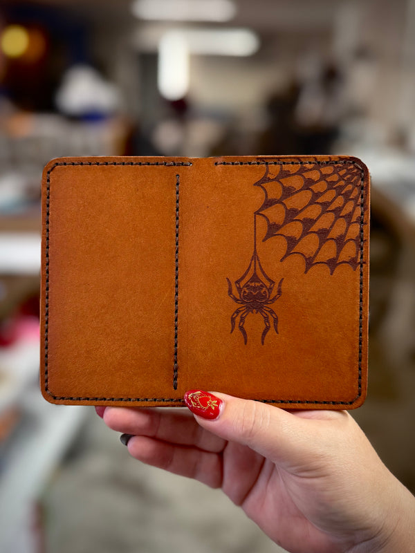 Dodge City Wallet: Hanging By A Thread 🕷️