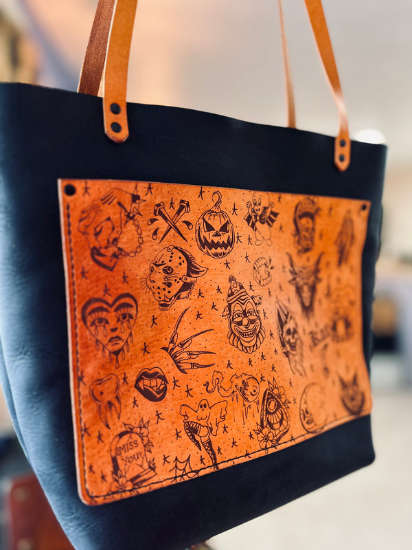 The Work Tote: Heads/Tails Flash Sheet
