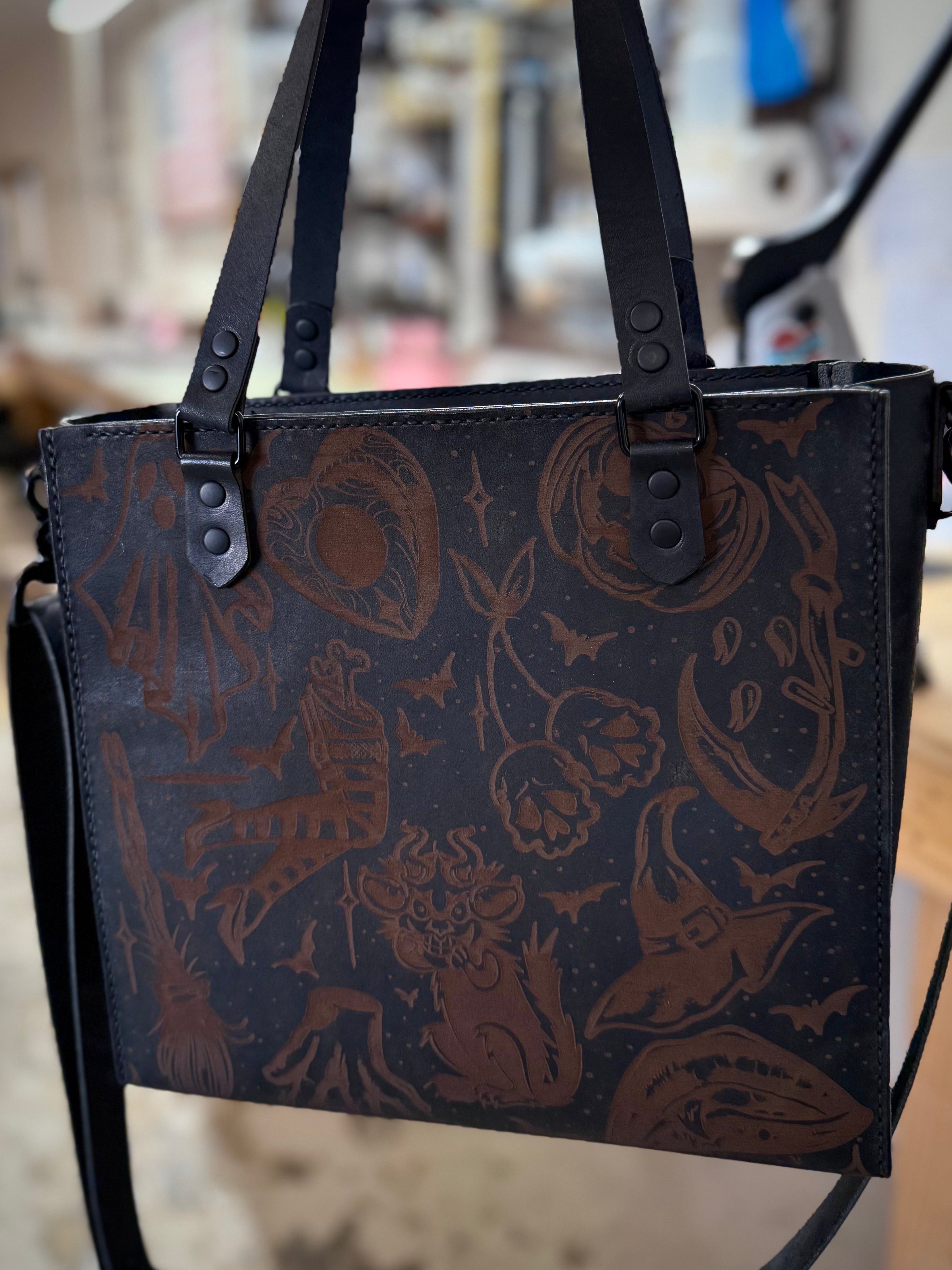 Manic Monday Tote: Hanging By A Thread 🕷️