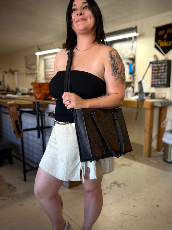 Manic Monday Tote: Hanging By A Thread 🕷️