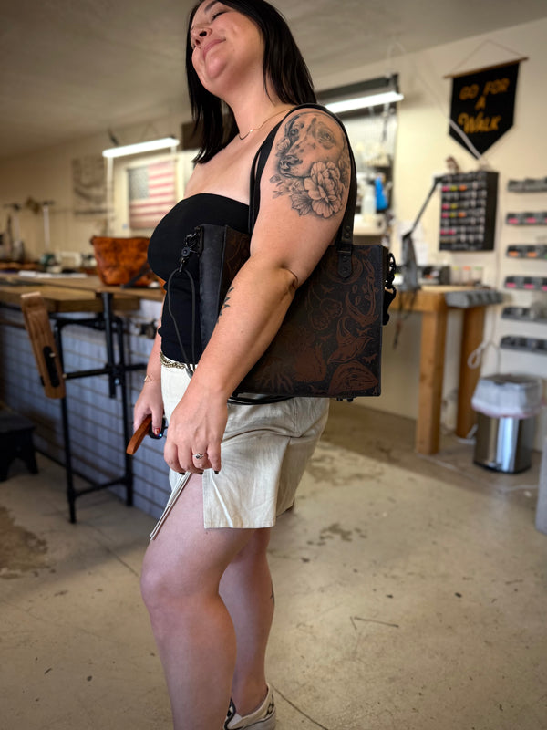 Manic Monday Tote: Hanging By A Thread 🕷️