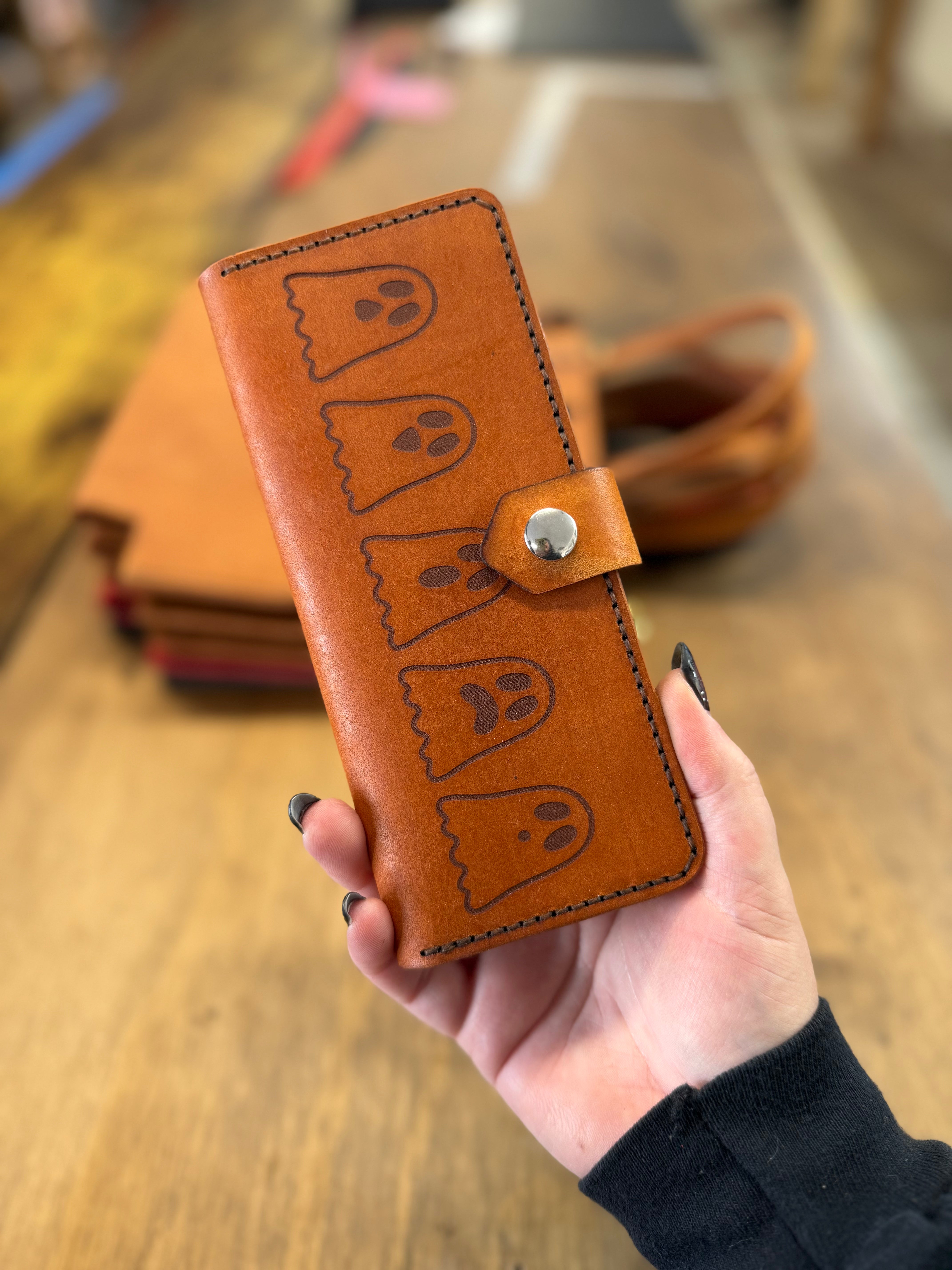Bandita Wallet: Haunted Flash (ready to ship)