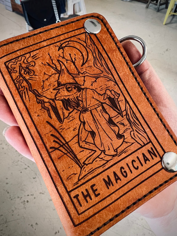 Saloon Wallet: The Magician Tarot