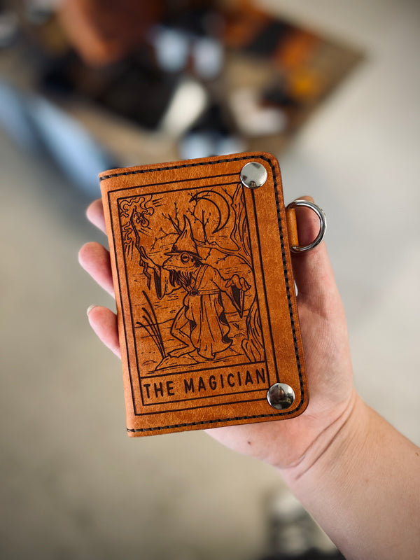Saloon Wallet: The Magician Tarot