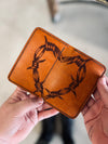 Dodge City Wallet: Barbed Wire Heart