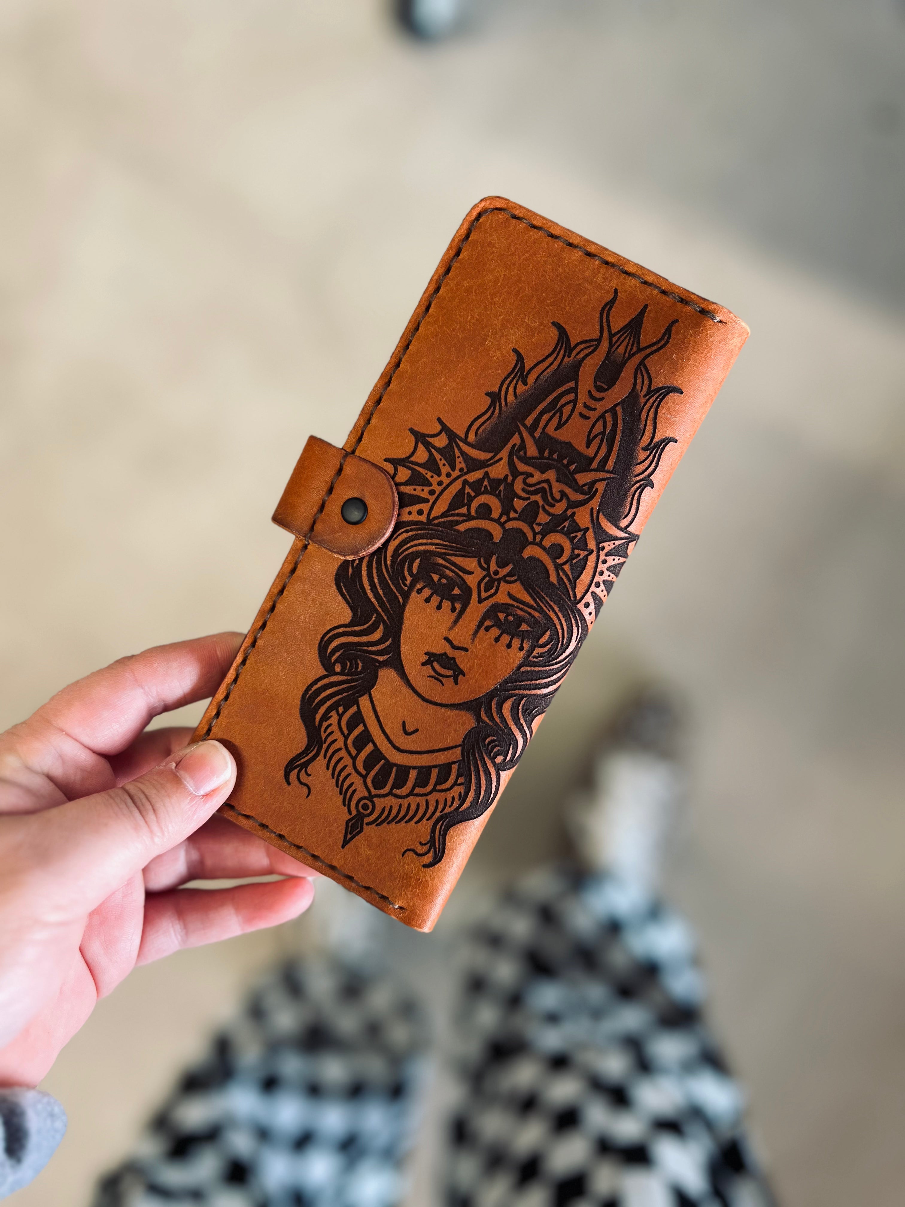 Bandita Wallet: Devil Flip Flop Girl