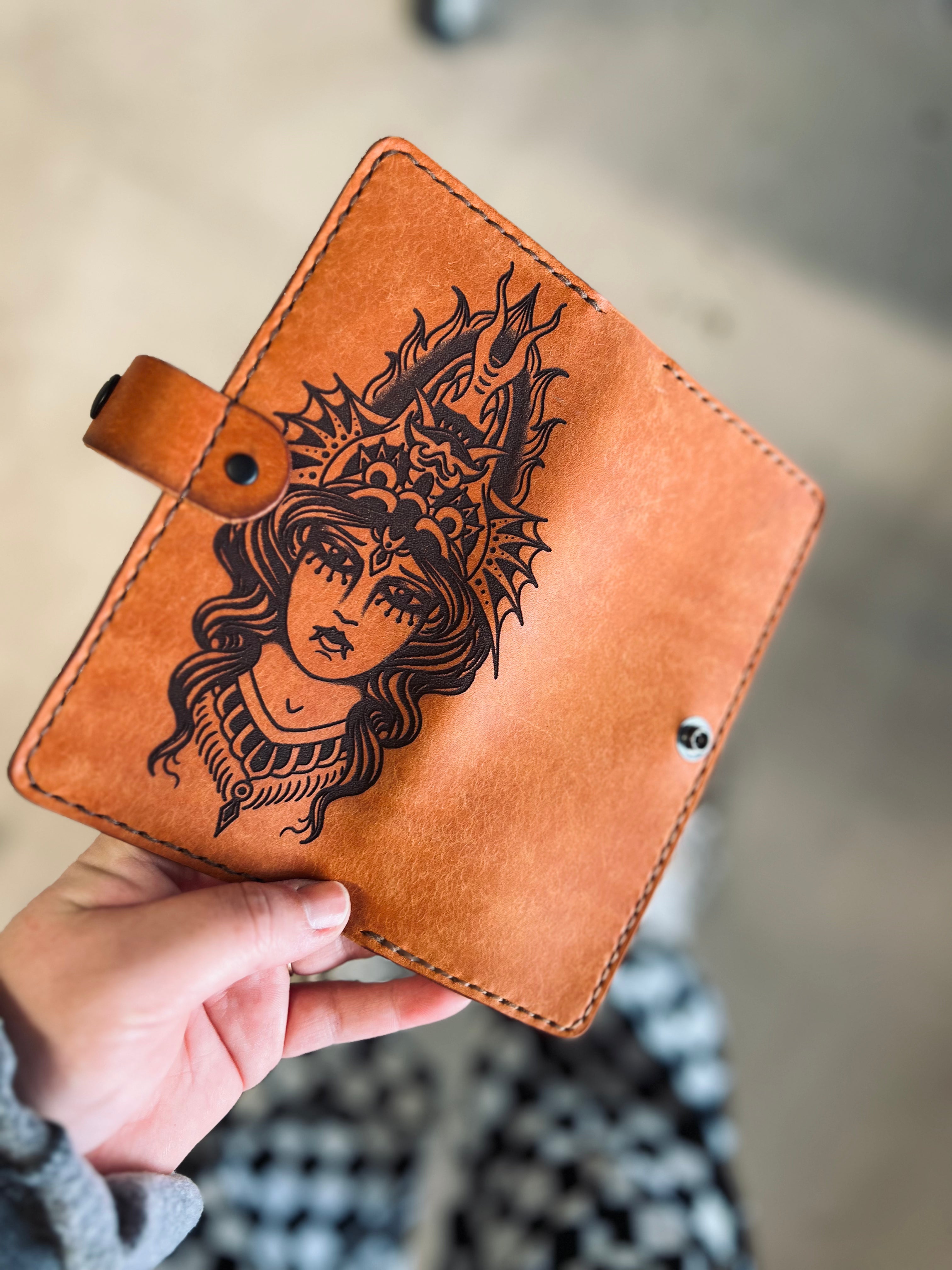 Bandita Wallet: Devil Flip Flop Girl