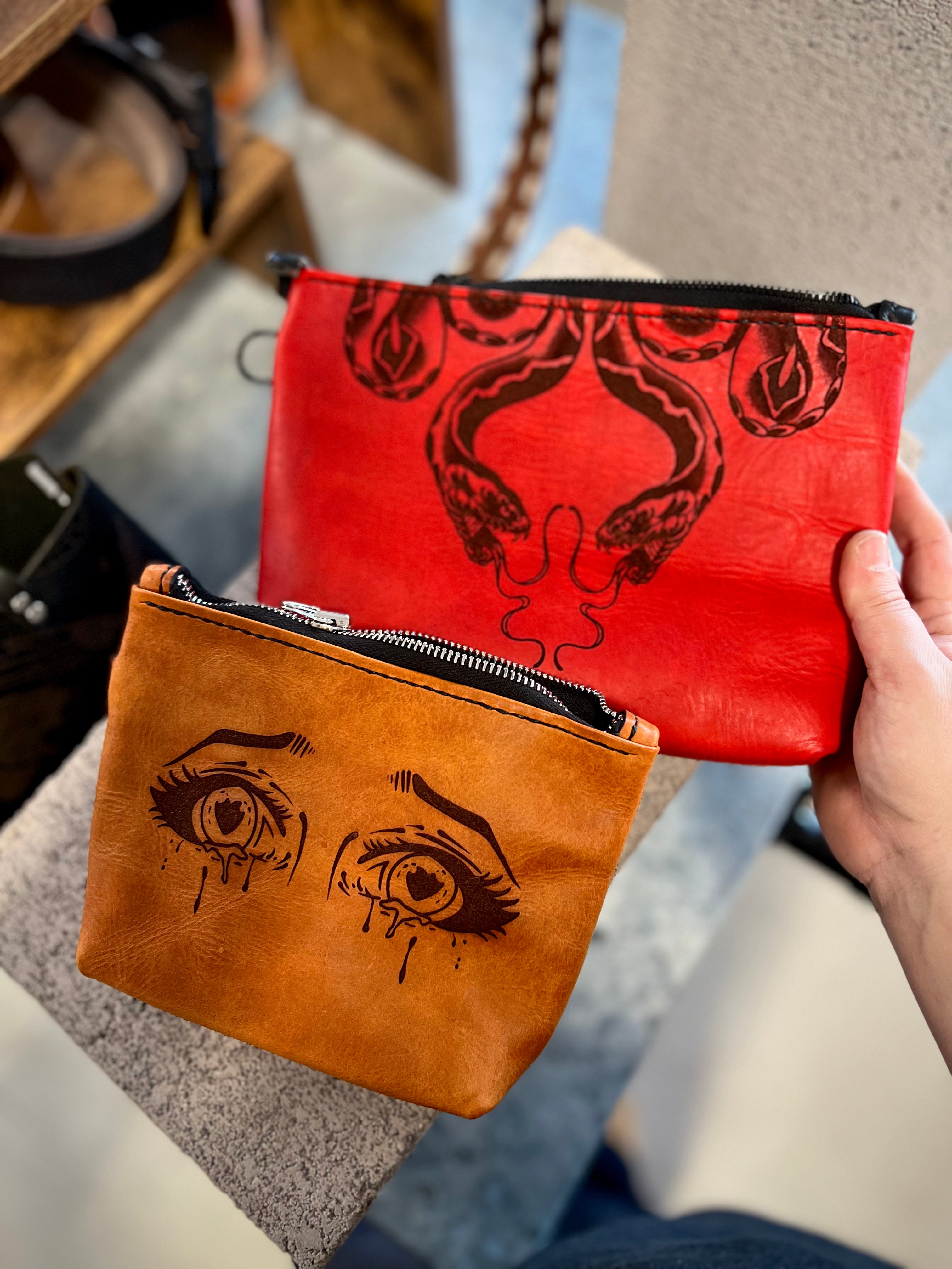 The Gimme Zip Pouch: Cry Baby